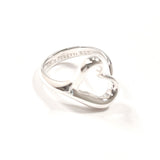 TIFFANY&Co. ティファニー オープンハート エルサペレッティ リング・指輪
 シルバー925 9.5 シルバー【中古】
 レディース