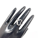 TIFFANY&Co. ティファニー オープンハート エルサペレッティ リング・指輪
 シルバー925 11 シルバー【中古】
 レディース