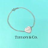 TIFFANY&Co. ティファニー リターントゥ ハート タグ ダブル チェーン ブレスレット
 シルバー925 シルバー【中古】
 レディース