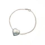 TIFFANY&Co. ティファニー リターントゥ ハート タグ ダブル チェーン ブレスレット
 シルバー925 シルバー【中古】
 レディース
