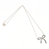 TIFFANY&Co. ティファニー ボウ リボン ネックレス
 シルバー925 シルバー【中古】
 レディース
