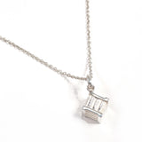 TIFFANY&Co. ティファニー アトラス キューブ ネックレス
 シルバー925 シルバー【中古】
 レディース