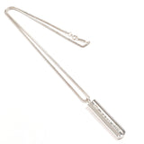 TIFFANY&Co. ティファニー 1837 バー ペンダント ネックレス
 シルバー925 シルバー【中古】
 ユニセックス