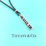 TIFFANY&Co. ティファニー アトラス バー ネックレス
 シルバー925/ラバー シルバー【中古】
 ユニセックス
