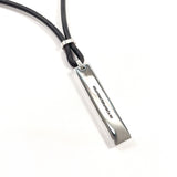 TIFFANY&Co. ティファニー アトラス バー ネックレス
 シルバー925/ラバー シルバー【中古】
 ユニセックス