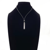 TIFFANY&Co. ティファニー アトラス バー ネックレス
 シルバー925/ラバー シルバー【中古】
 ユニセックス