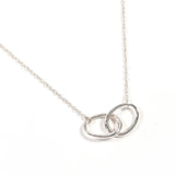 TIFFANY&Co. ティファニー ダブルループ エルサペレッティ ネックレス
 シルバー925 シルバー【中古】
 レディース