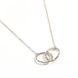 TIFFANY&Co. ティファニー ダブルループ エルサペレッティ ネックレス
 シルバー925 シルバー【中古】
 レディース