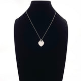 TIFFANY&Co. ティファニー ノーツハート タグ ネックレス
 シルバー925 シルバー【中古】
 レディース