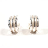 TIFFANY&Co. ティファニー グルーブド ダブルライン イヤリング
 シルバー925 シルバー【中古】
 レディース