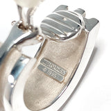 TIFFANY&Co. ティファニー グルーブド ダブルライン イヤリング
 シルバー925 シルバー【中古】
 レディース