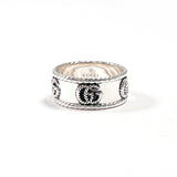 GUCCI グッチ ダブルG ワイドリング 627729 J8400 0701 リング・指輪
 シルバー925 17 シルバー【中古】
 メンズ