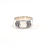 GUCCI グッチ ダブルG ワイドリング 627729 J8400 0701 リング・指輪
 シルバー925 17 シルバー【中古】
 メンズ