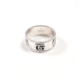 GUCCI グッチ ダブルG ワイドリング 627729 J8400 0701 リング・指輪
 シルバー925 17 シルバー【中古】
 メンズ