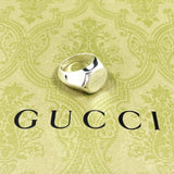 グッチ リング・指輪
 18号 ヘキサゴン シグネット GUCCI シルバー925 シルバー メンズ 新品仕上げ済み