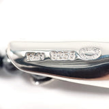 Georg Jensen ジョージジェンセン ハンスハンセン ネックレス
 シルバー925/ヘマタイト シルバー【中古】
 レディース