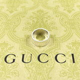 GUCCI グッチ コインエッジ リング・指輪
 シルバー925 12 シルバー【中古】
 レディース