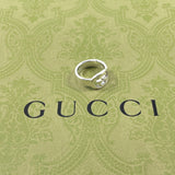 GUCCI グッチ インターロッキング G リング・指輪
 シルバー925 8 シルバー【中古】
 レディース