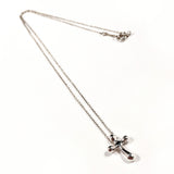 TIFFANY&Co. ティファニー クロス ミニ エルサペレッティ ネックレス
 シルバー925 シルバー【中古】
 レディース