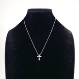 TIFFANY&Co. ティファニー クロス ミニ エルサペレッティ ネックレス
 シルバー925 シルバー【中古】
 レディース