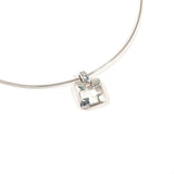 TIFFANY&Co. ティファニー ピアスド クロス ネックレス
 シルバー925 シルバー【中古】
 ユニセックス