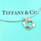 TIFFANY&Co. ティファニー ピアスド クロス ネックレス
 シルバー925 シルバー【中古】
 ユニセックス