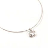 TIFFANY&Co. ティファニー ピアスド クロス ネックレス
 シルバー925 シルバー【中古】
 ユニセックス