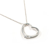 TIFFANY&Co. ティファニー オープンハート エルサペレッティ ネックレス
 シルバー925 シルバー【中古】
 レディース