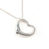 TIFFANY&Co. ティファニー オープンハート エルサペレッティ ネックレス
 シルバー925 シルバー【中古】
 レディース