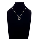 TIFFANY&Co. ティファニー オープンハート エルサペレッティ ネックレス
 シルバー925 シルバー【中古】
 レディース