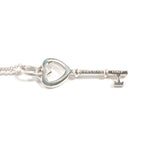 TIFFANY&Co. ティファニー ハート キー ネックレス
 シルバー925 シルバー【中古】
 レディース