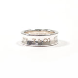 TIFFANY&Co. ティファニー 1837 ミディアム リング・指輪
 シルバー925 18 シルバー【中古】
 メンズ