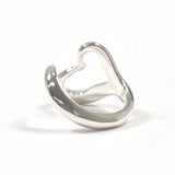 TIFFANY&Co. ティファニー オープンハート エルサペレッティ リング・指輪
 シルバー925 12 シルバー【中古】
 レディース