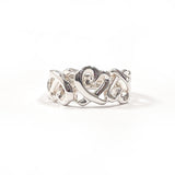TIFFANY&Co. ティファニー トリプル ラビングハート パロマピカソ リング・指輪
 シルバー925 10 シルバー【中古】
 レディース