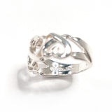 TIFFANY&Co. ティファニー トリプル ラビングハート パロマピカソ リング・指輪
 シルバー925 10 シルバー【中古】
 レディース