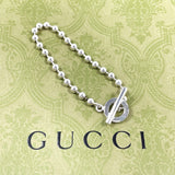 GUCCI グッチ ボールチェーン ブレスレット
 シルバー925 シルバー【中古】
 ユニセックス