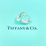TIFFANY&Co. ティファニー オープンハート エルサペレッティ リング・指輪
 シルバー925 12 シルバー【中古】
 レディース