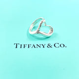 TIFFANY&Co. ティファニー オープンハート エルサペレッティ リング・指輪
 スターリングシルバー 11 シルバー【中古】
 レディース