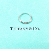 TIFFANY&Co. ティファニー ナイフエッジ リング・指輪
 Pt950プラチナ 8.5 シルバー【中古】
 レディース