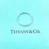 TIFFANY&Co. ティファニー ウェディング バンドリング フォーエバー リング・指輪
 Pt950プラチナ 19 シルバー【中古】
 メンズ