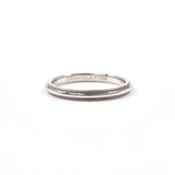 TIFFANY&Co. ティファニー ミルグレイン バンドリング トゥギャザー リング・指輪
 Pt950プラチナ 10 シルバー【中古】
 レディース
