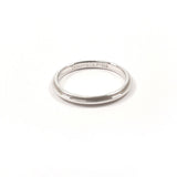 TIFFANY&Co. ティファニー ミルグレイン バンドリング トゥギャザー リング・指輪
 Pt950プラチナ 10 シルバー【中古】
 レディース
