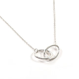 TIFFANY&Co. ティファニー ダブルループ エルサペレッティ ネックレス
 シルバー925 シルバー【中古】
 レディース