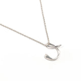 TIFFANY&Co. ティファニー アルファベット レター C エルサペレッティ ネックレス
 スターリングシルバー シルバー【中古】
 レディース