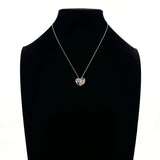 ティファニー ネックレス
 フォールドハート TIFFANY&Co. シルバー925 シルバー レディース 新品仕上げ済み