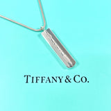 ティファニー ネックレス
 1837 バー ペンダント TIFFANY&Co. シルバー925 シルバー ユニセックス 新品仕上げ済み
