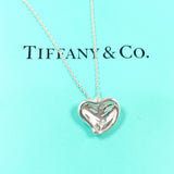 ティファニー ネックレス
 カーブド ハート エルサペレッティ TIFFANY&Co. シルバー925 シルバー レディース 新品仕上げ済み