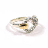 スタージュエリー リング・指輪
 10号 ホースビット STAR JEWELRY シルバー925/K18イエローゴールド シルバー レディース