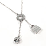 Christian Dior クリスチャンディオール Christian Dior Beauty ネックレス
 メタル シルバー【中古】
 レディース