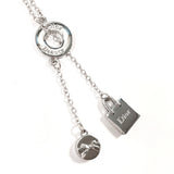 Christian Dior クリスチャンディオール Christian Dior Beauty ネックレス
 メタル シルバー【中古】
 レディース